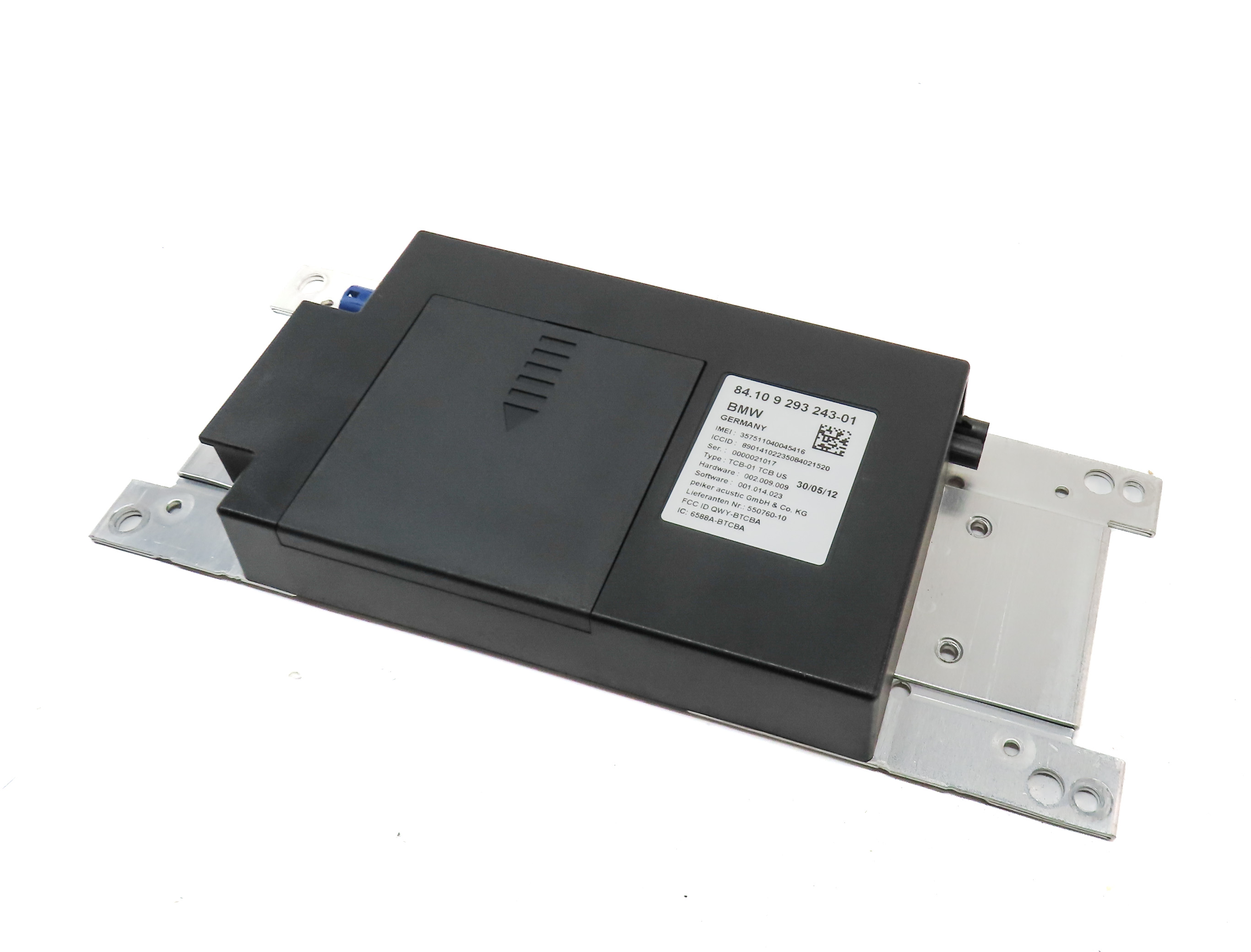 2013 BMW 535I (F10) BLUETOOTH TELEMATICS COMMUNICATION CONTROL MODULE — exact item pictured